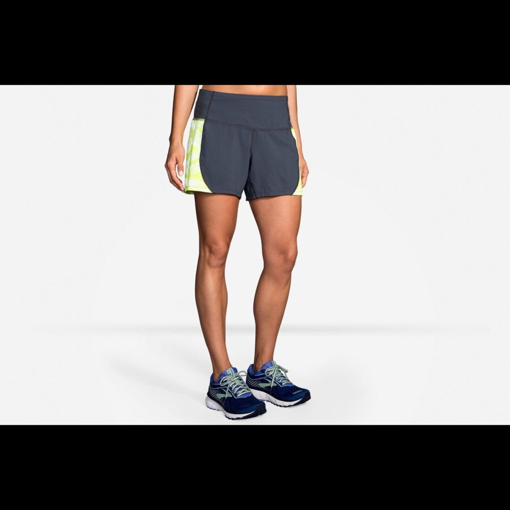 NEW!! Brooks Nightlife Reflective 5” Running Short